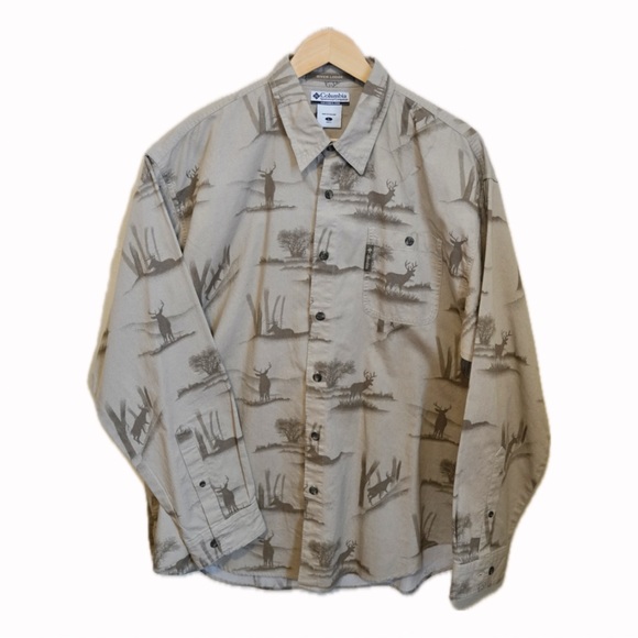 Columbia “River Lodge” Elk button up - Picture 1 of 4